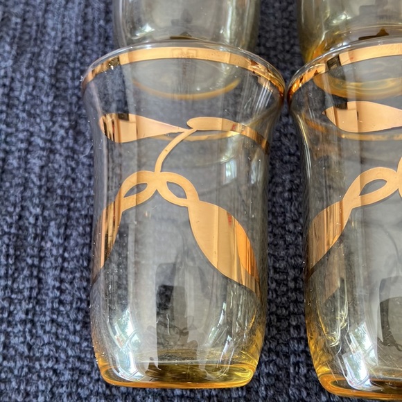 Vintage MCM Set of 6 Liqueur Glasses - Picture 2 of 8